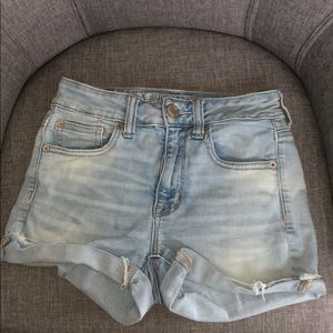 American eagle jean shorts